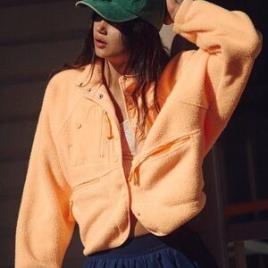 Free People Hit the Slopes Fleece Jacket